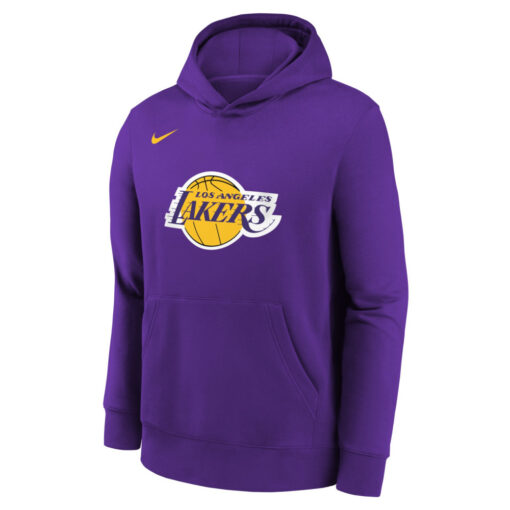 Sweat à Capuche NBA Enfant Nike Club Logo Los Angeles Lakers