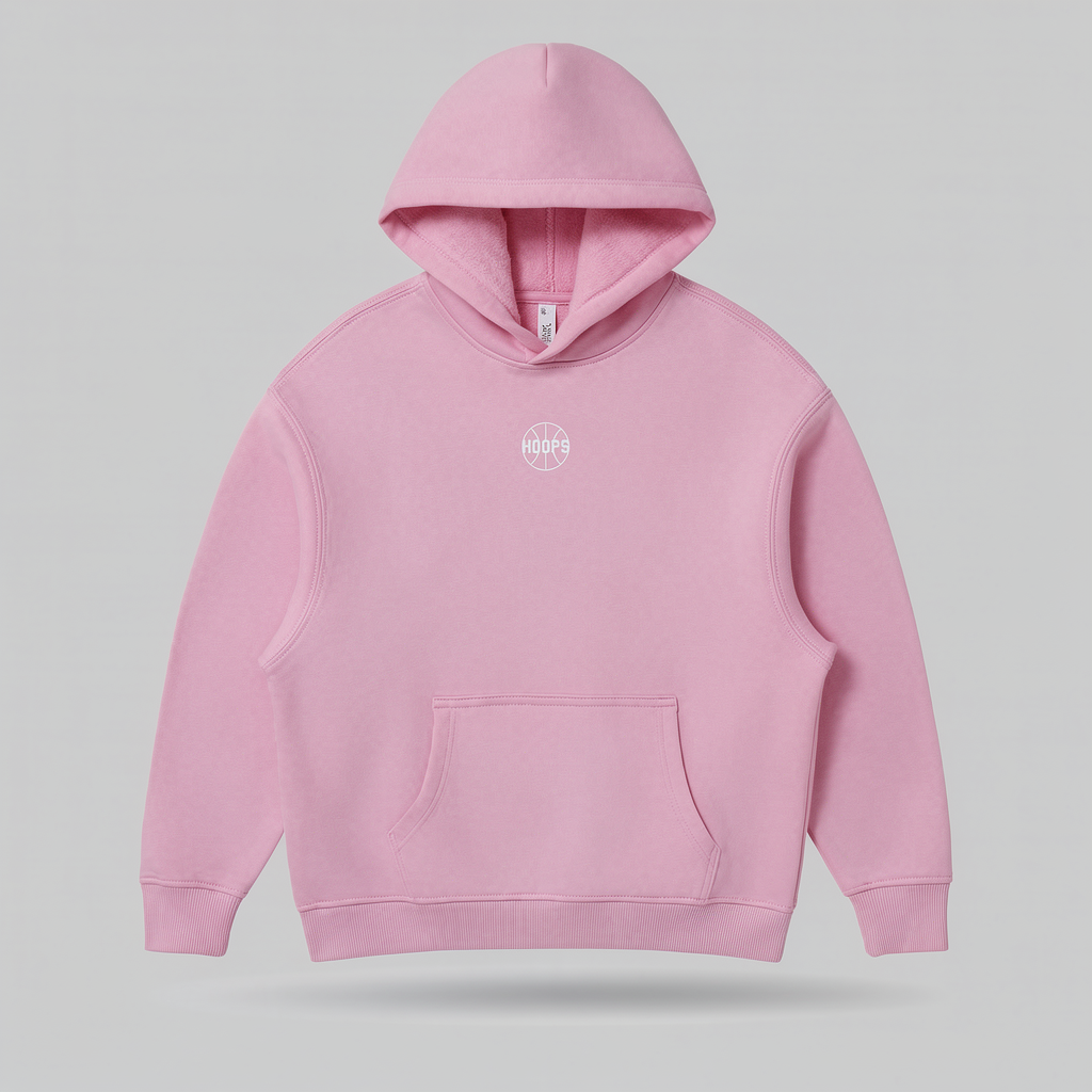 Sweat à Capuche Hoops Performance Pink