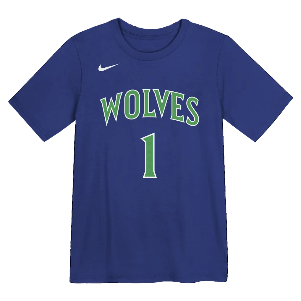 T-shirt Enfant Nike Icon Name & Number Lamelo Ball Minnesota Timberwolves