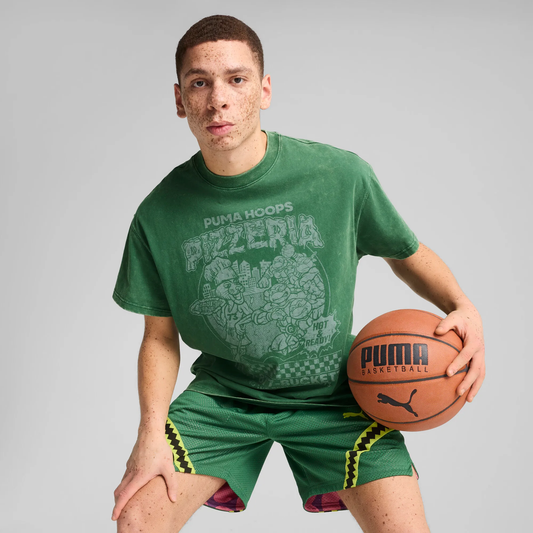 T-Shirt Puma HOOPS x TMNT Vert