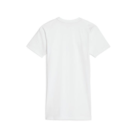 Puma Hoops Team Baselayer Compression T-Shirt White