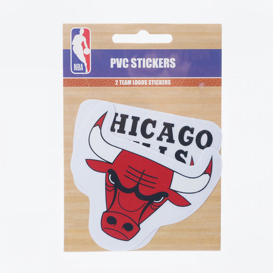 Pack 2 Autocollants NBA Chicago Bulls