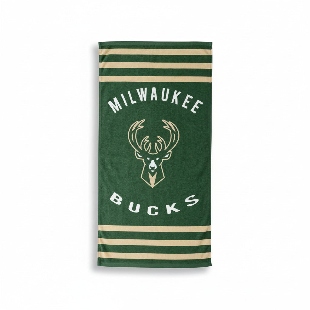 Serviette De Plage NBA Milwaukee Bucks