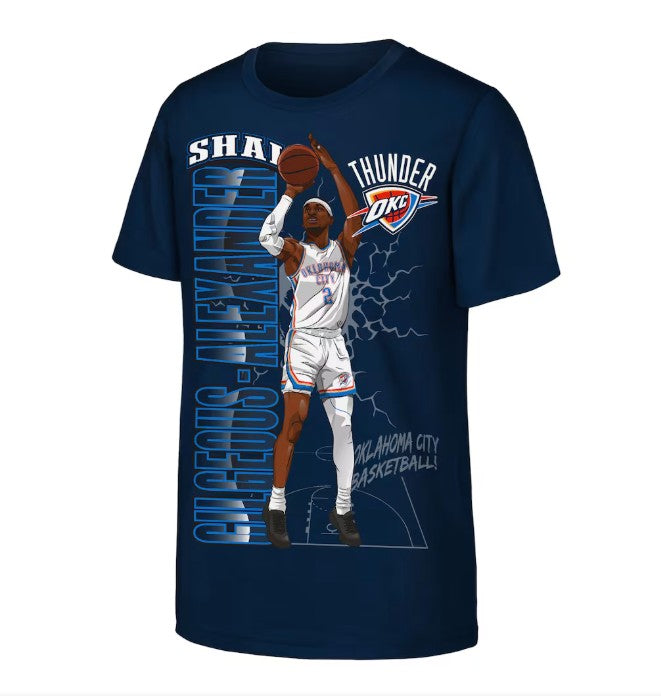 T-shirt NBA Enfant Shai Gilgeous-Alexander San Oklahoma City Thunder Height