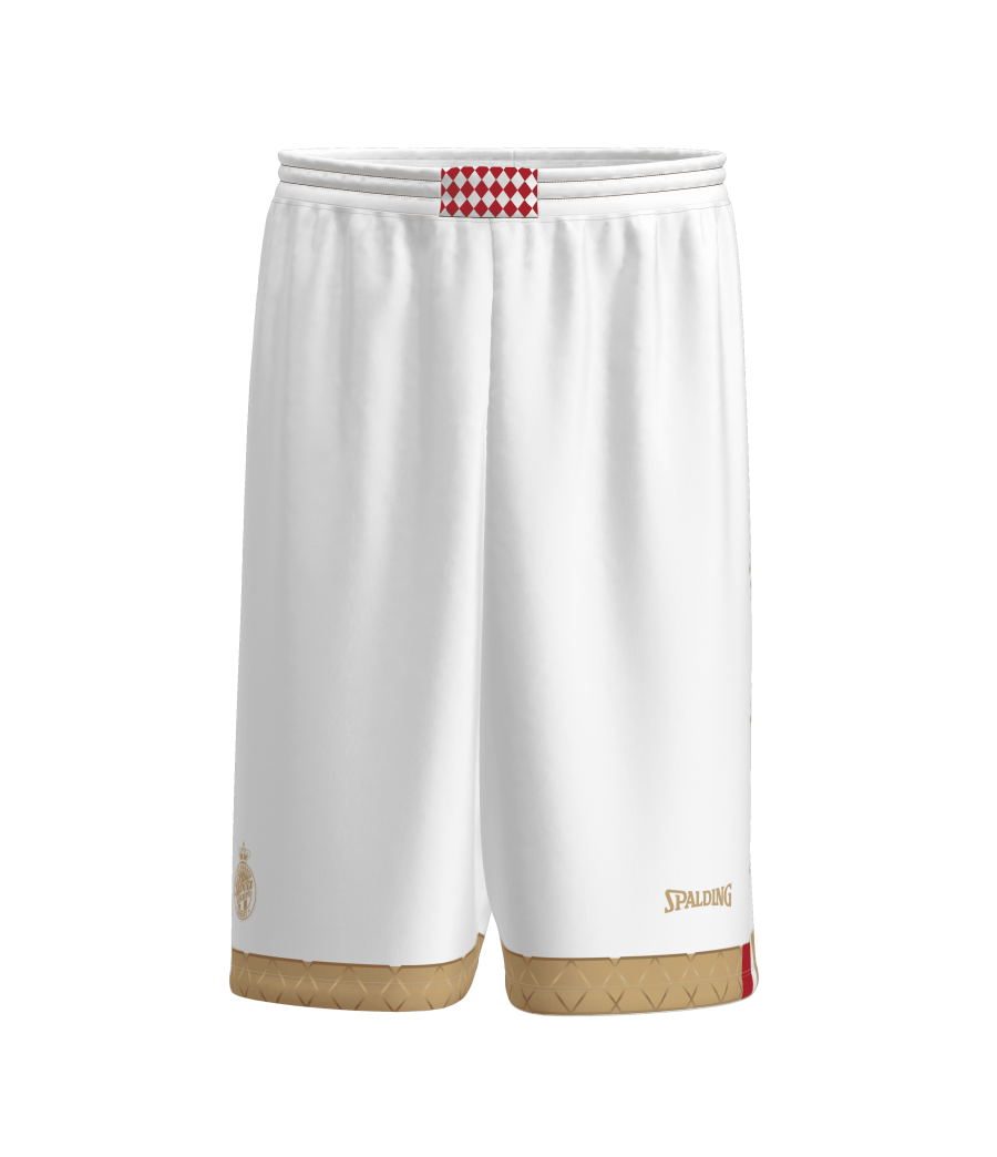 Short AS Monaco 25/26 Fan white