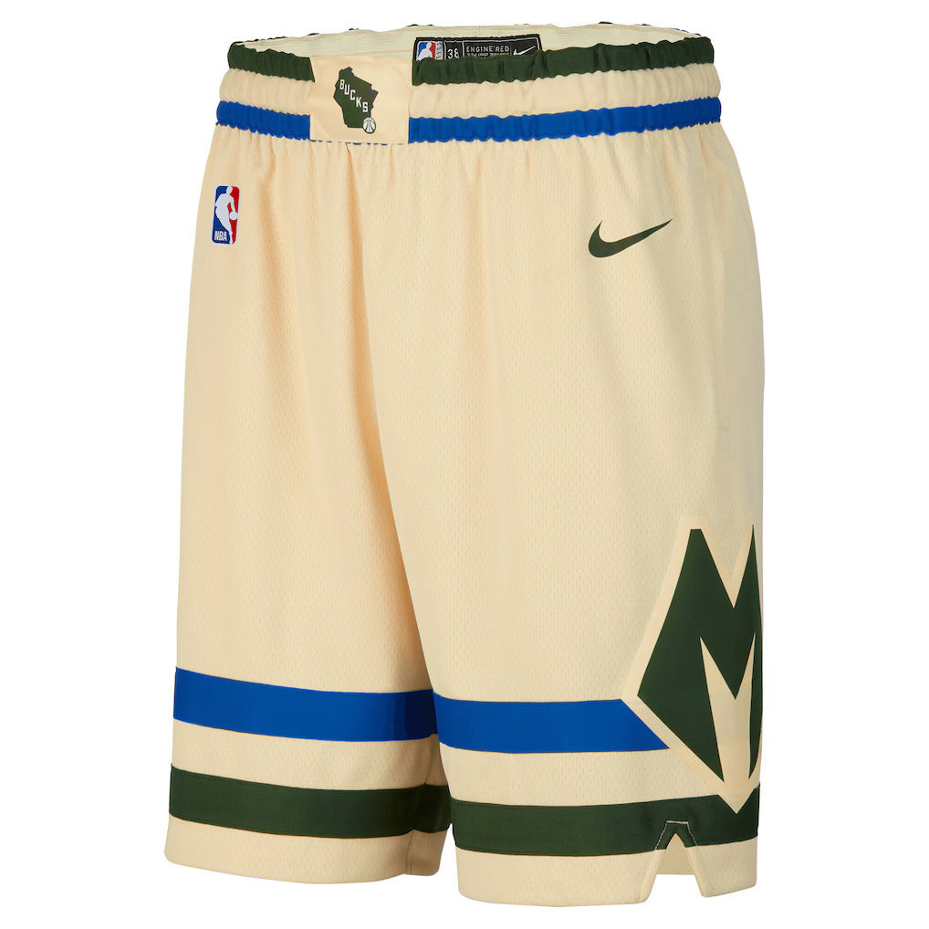 Short NBA Enfant Milwaukee Bucks Nike City Edition 2025/26
