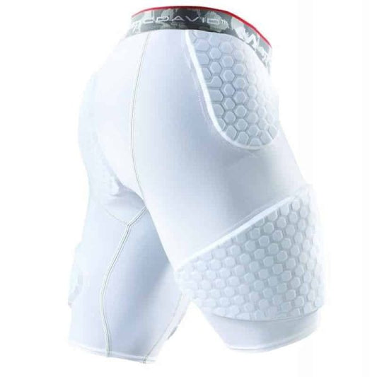 SHORT DE COMPRESSION RENFORT MC DAVID - WHT