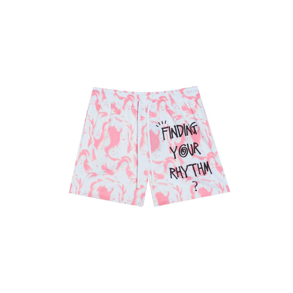 Rigorer Mech Shorts Fantom White/Pink