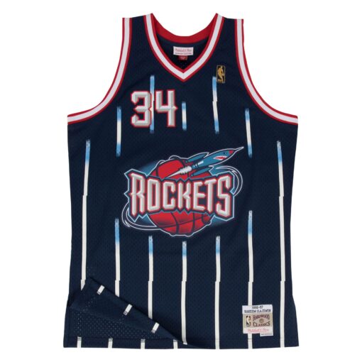 MAILLOT MITCHELL &amp; NESS  RETRO HAKEEM OLAJUWON 96-97