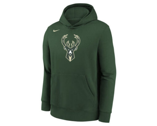Nike Club Logo Milwaukee Bucks Kids' NBA Hoodie