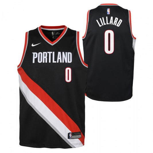 Nike NBA Kids Icon 2023 Damian Lillard Jersey - Blazers