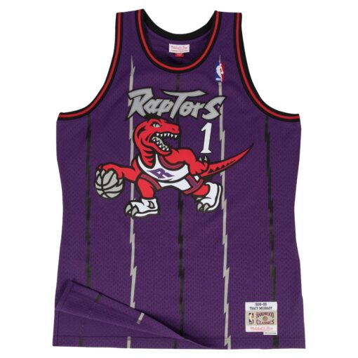 MAILLOT MITCHELL &amp; NESS  RETRO TORONTO RAPTORS TRACY McGRADY