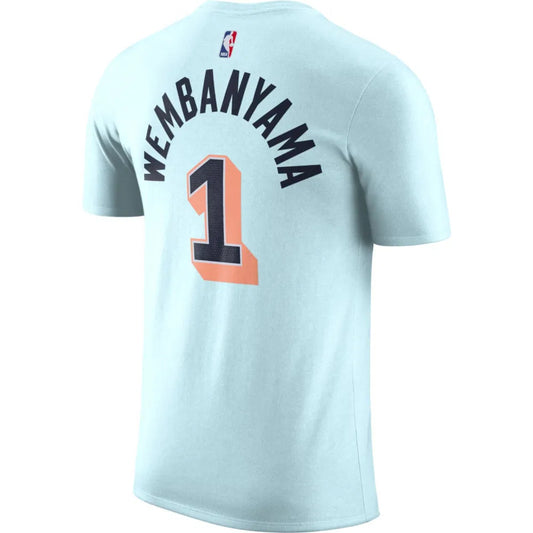 Nike Name &amp; Number Victor Wembanyama Children's T-Shirt 